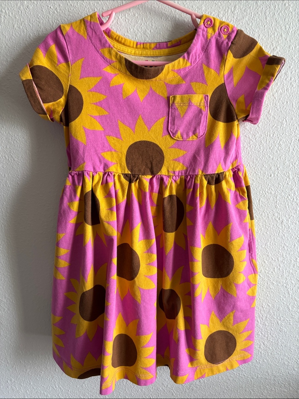 Girl’s Mini Boden Cotton Jersey Dress, 3-4 years